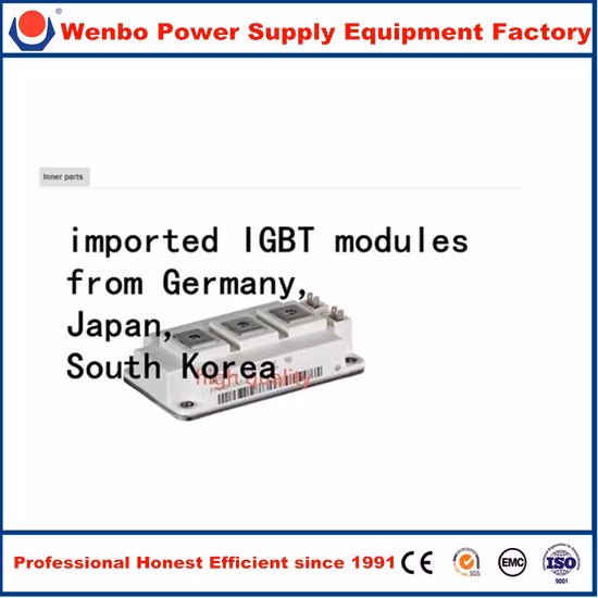 12V 300A Hochfrequenz-IGBT-Gleichrichter mit Luftkühlung