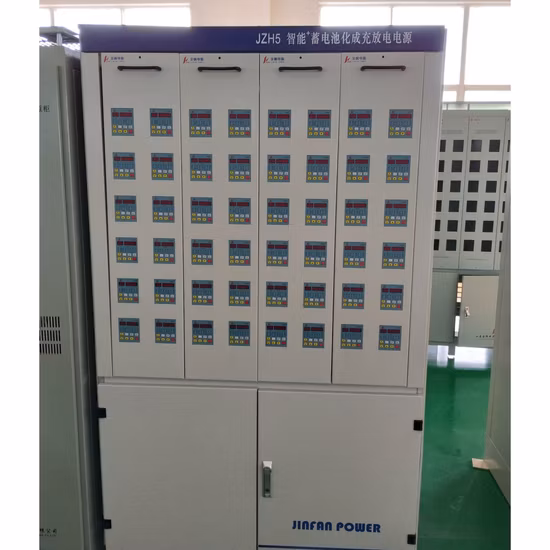 China Hochwertiges IGBT-Fast-Puls-Blei-Säure-Batterie-Formationsladegerät/Entladegerät/Gleichrichter vom Sammelschienentyp
