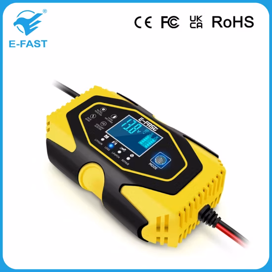 Zyx-J40 12V/6A 24V/3A Vollintelligentes Impulsreparatur-Blei-Säure-Batterieladegerät