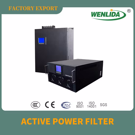 200-A-Dreiphasen-Dreileiter-Niederspannungs-Oberschwingungsfiltergerät mit IGBT und Monitor für APF-Aktivleistungsfilter im Reifenwerk